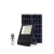 Solarny Halogen LEDv 20W 2480 Lampa solarna  panel solarny 35wp 115Wh + pilot